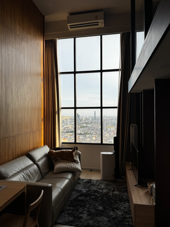 รูป [For Rent] ให้เช่าคอนโด Knightbridge Prime Sathorn ห้อง Duplex ชั้น 39 ห้องมุม - รูปที่ 2/8