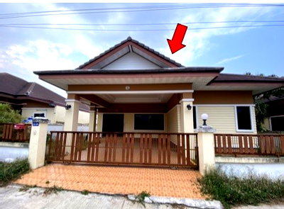 บ้านเดี่ยว บางละมุง ชลบุรี : 🔥 ขายบ้านเดี่ยวพรเทพ การ์เด้นวิลล์ 8 | Pornthep Garden Ville 8 | ใกล้อุทยานหินล้านปีและฟาร์มจระเข้พัทยา