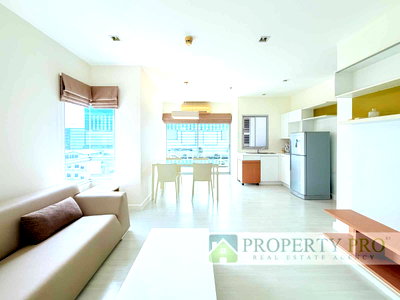 Condos for rent : Condo for Rent The Room Ratchada Ladprao, 2 beds 1 bath 62 sqm 2 sides view fully furnished near MRT Ladprao Ratchadaphisek Phahonyothin : KT26R-028