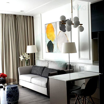 Condos for rent : For rent condo 333 RIVERSIDE Building A, Floor 24,1 bed room, Room size 46.00 sqm