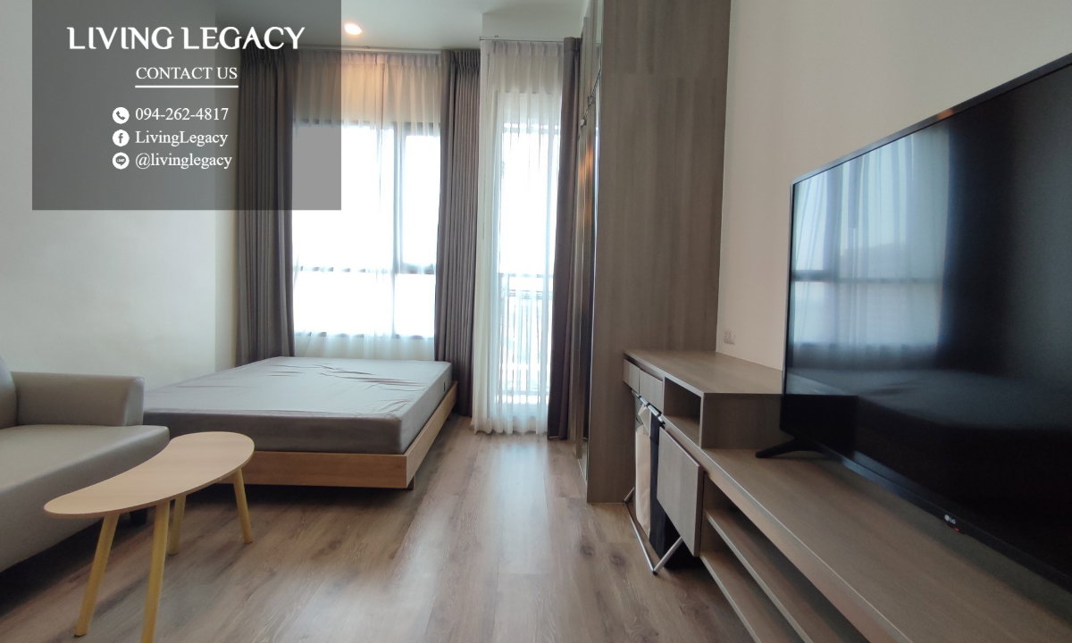 รูป SGCW3H เช่าด่วน คอนโด KnightsBridge Collage Ramkhamhaeng 23 ตร.ม. | ชั้น 11 | 1 ห้องนอน | 1 ห้องน้ำ 10,000 บาท/เดือน line id : @livinglegacy - รูปที่ 2/20