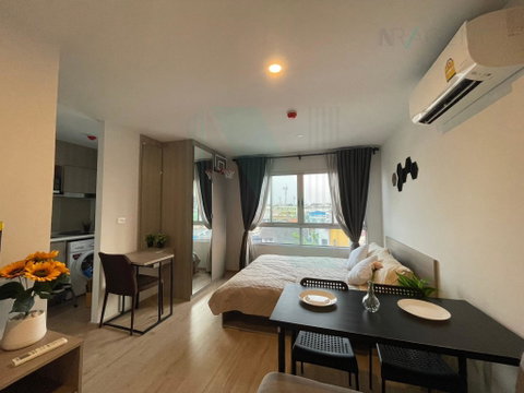 📌 For rent condo ELIO DEL MOSS Building F, Floor 5,Studio, Room size 25.00 sqm