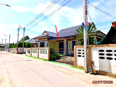 บ้านเดี่ยว นิคมพัฒนา ระยอง : บ้านเดี่ยว 49.4 ตร.วา นิคมพัฒนา ระยอง 1.6M