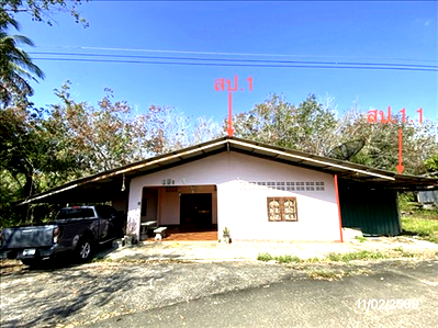 บ้านเดี่ยว ตรัง : บ้านเดี่ยว 150 ตร.วา กันตัง ตรัง 1.4M