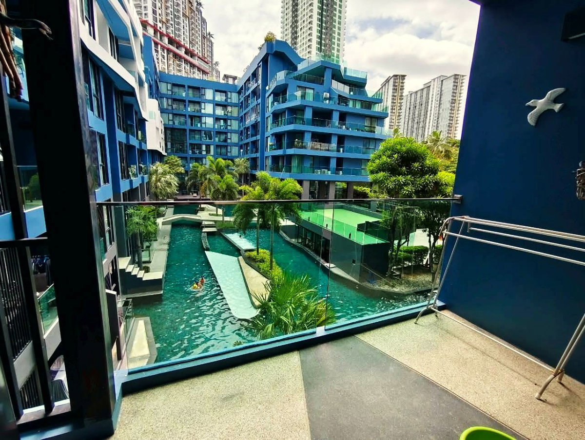 รูป คอนโดให้เช่า Acqua จอมเทียน วิวสระ พร้อมเฟอร์นิเจอร์ ใกล้หาด 13,000 บาท/เดือน - รูปที่ 3/21