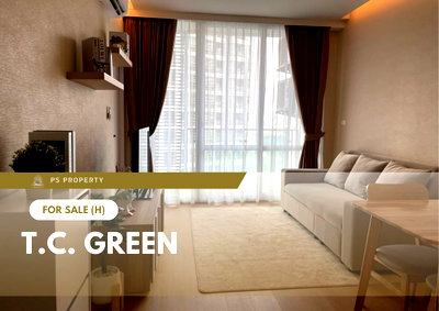 Condos for sale : Urgent Sale 📍 T.C. Green 📍 Newly renovated and ready to move in; fully furnished and equipped with appliances. Close to MRT Rama 9.