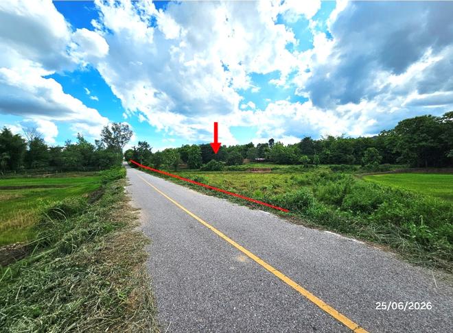 รูป ที่ดินว่างเปล่า 6108 ตร.วา ฟากท่า อุตรดิตถ์ 2.7M - รูปที่ 2/23