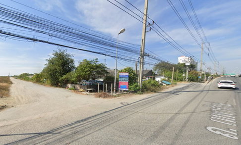 ขายที่ดิน 187 ไร่ แบ่งขาย ติดเทพารักษ์ ใกล้ท่าอากาศยานสุวรรณภูมิ ทำเลดีเหมาะทำจัดสรรหลายโครงการ