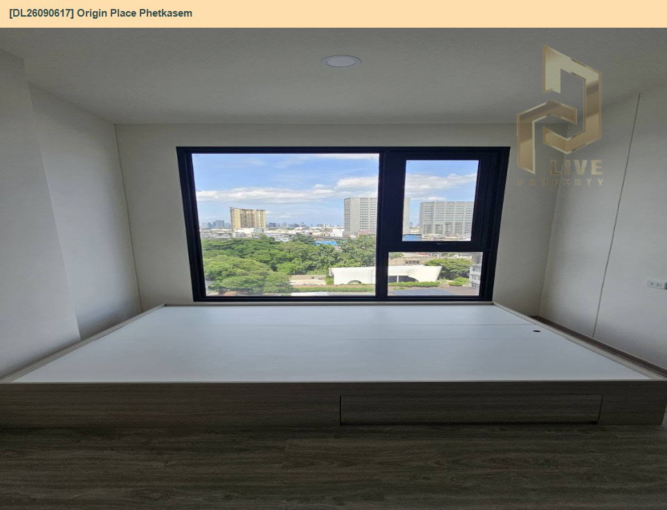 รูป DL26090617 ขายคอนโด ออริจิ้น เพลส เพชรเกษม (Origin Place Phetkasem) ใกล้ MRT ภาษีเจริญ พร้อมเข้าอยู่ โทรด่วน 0653619502 LineID @952jdxxk - รูปที่ 10/10