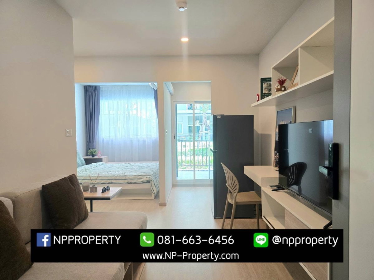 รูป 🏡🌿 ชั้น 1 วิวสวนแบบนี้มีไม่กี่ห้อง! ระเบียงกว้าง ห้องใหญ่ 28 ตร.ม. 😍✨  💰 เช่าเพียง 8,000 บาท/เดือน - รูปที่ 12/19