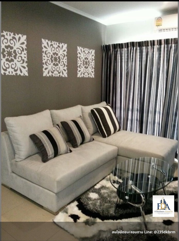 picture ✨ Hot Deal! For Rent: Lumpini Place Ratchada - Thapra - Spacious 1 Bed (43 sq.m.), High Floor, - 4/11