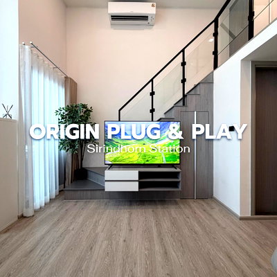 Condos for rent : 🏙️ Condo for Rent – Origin Plug & Play Sirindhorn Station, near MRT Sirindhorn 🌟Line @steadfastre