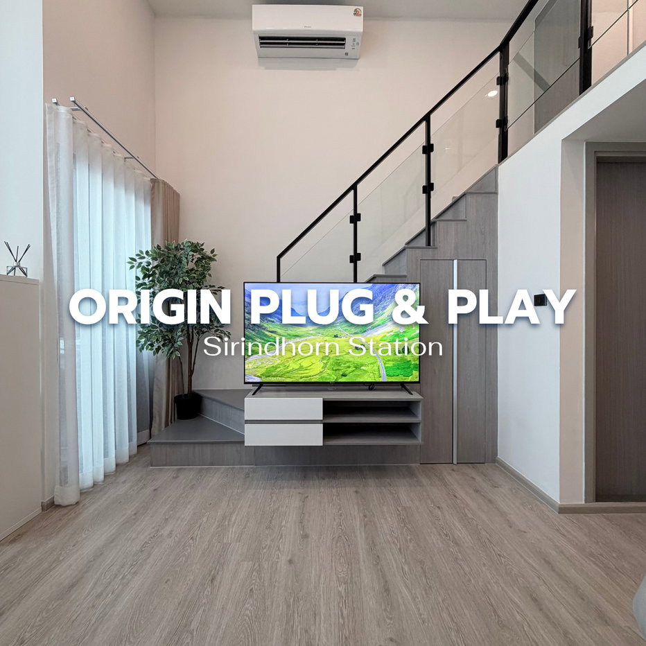 picture 🏙️ Condo for Rent – Origin Plug & Play Sirindhorn Station, near MRT Sirindhorn 🌟Line @steadfastre - 1/17