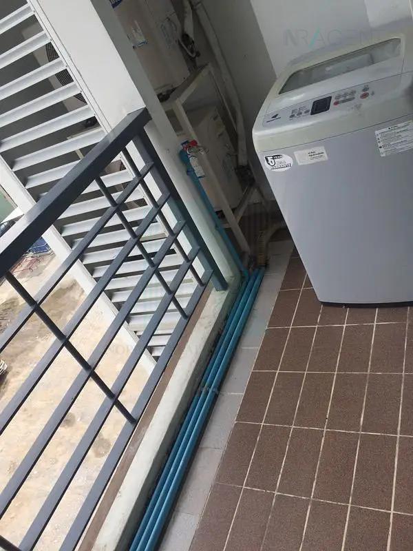 รูป ให้เช่า แอร์ลิงค์ เรสซิเดนซ์ 1ห้องนอน ชั้น7 อาคาร3 ใกล้ โรงเรียนสารสาสน์วิเทศร่มเกล้า - รูปที่ 8/8