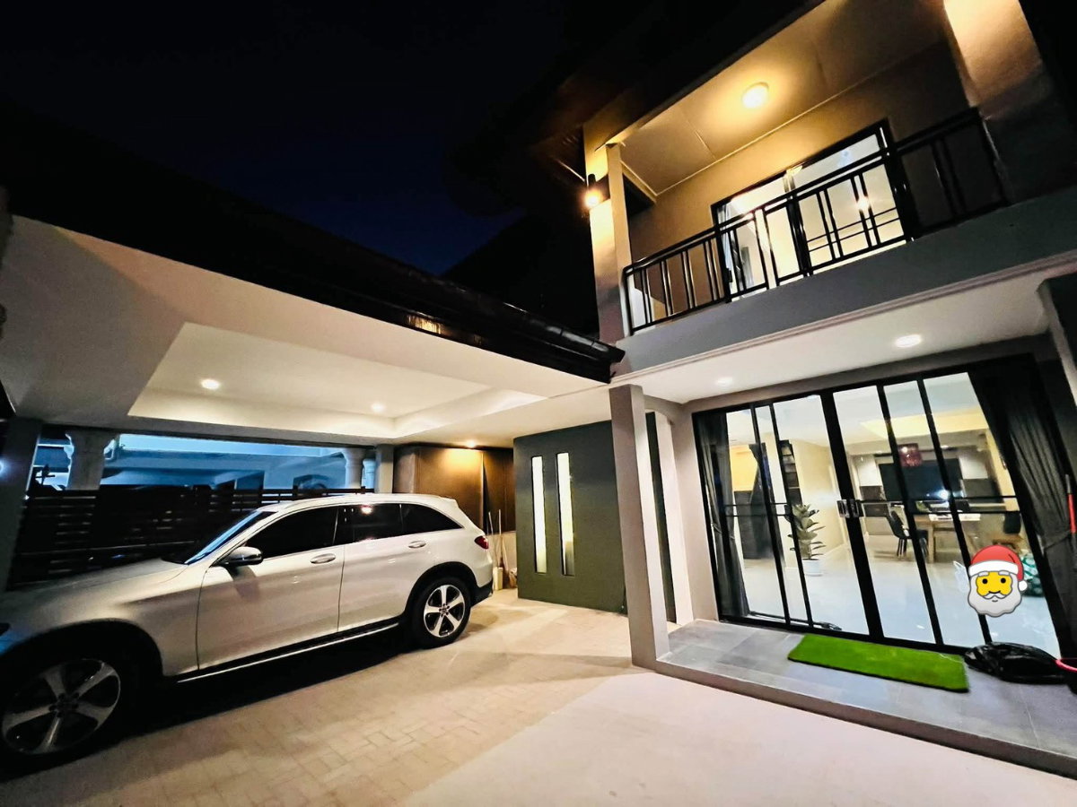 🏡เช่า / ขาย บ้านเดี่ยว 2 ชั้น สไตล์รีสอร์ต ริมบึง หมู่บ้านมณียา ซอย 10 3 ห้องนอน 3 ห้องน้ำ ถนนประดิษฐ์มนูธรรม – เลียบทางด่วนรามอินทรา