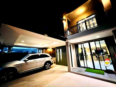 เช่าบ้านเดี่ยว ม.รัตนบัณฑิต (อาแบค) : 🏡เช่า / ขาย บ้านเดี่ยว 2 ชั้น สไตล์รีสอร์ต ริมบึง หมู่บ้านมณียา ซอย 10 3 ห้องนอน 3 ห้องน้ำ ถนนประดิษฐ์มนูธรรม – เลียบทางด่วนรามอินทรา