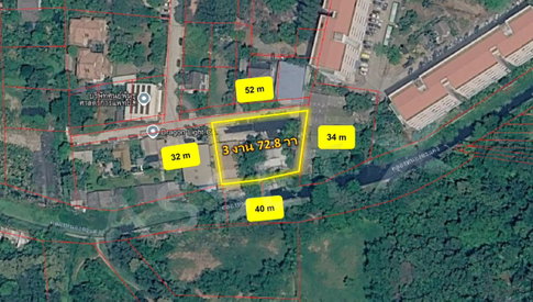 ขายด่วน! ที่ดินแปลงใหญ่ 🟡ผังเหลือง ถนนสุขาภิบาล 5 ซอย 32 แยก 10