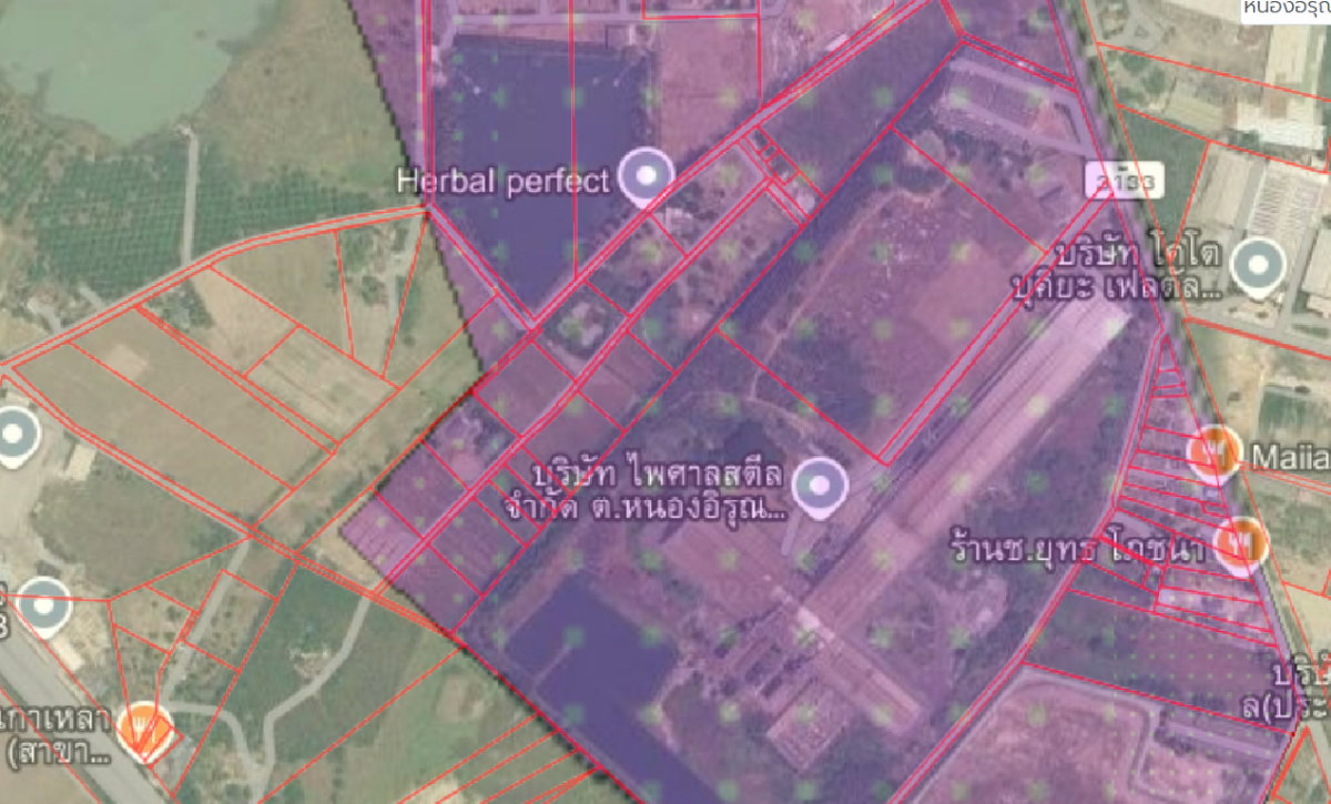 รูป ขายที่ดินผังเมืองสีม่วง หลายแปลง 4 ล้านต่อไร่ จังหวัดชลบุรี อำเภอบ้านบึง ตำบลหนองอิรุณ ติดบริษัท วนชัยกรุ๊ป และไพศาลสตีล  - รูปที่ 2/2
