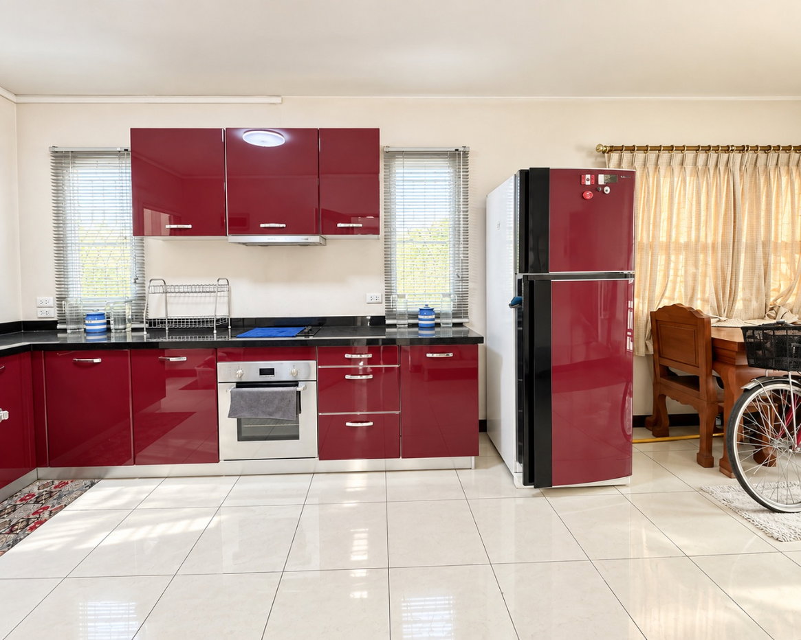 picture Two-Storey Detached House for Sale Corner Plot in Koolpunt Ville 9 (Acardia1), Hang Dong, Chiang Mai - 9/36