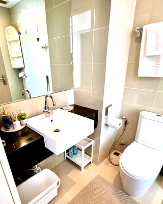 Condos for rent : AA689279 | 1Bed | -1Bath | BTS Udom Suk | 32.7sqm | THB 13,500/mo | Fl.5 — IDEO Blucove Udom Suk Udom Suk