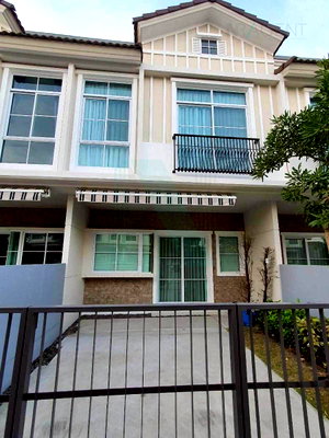 Townhouses for rent Samut Prakarn : For Rent 2-story Townhouse INDY 4 BANGNA KM.7 2 bedroom 3 bathroom