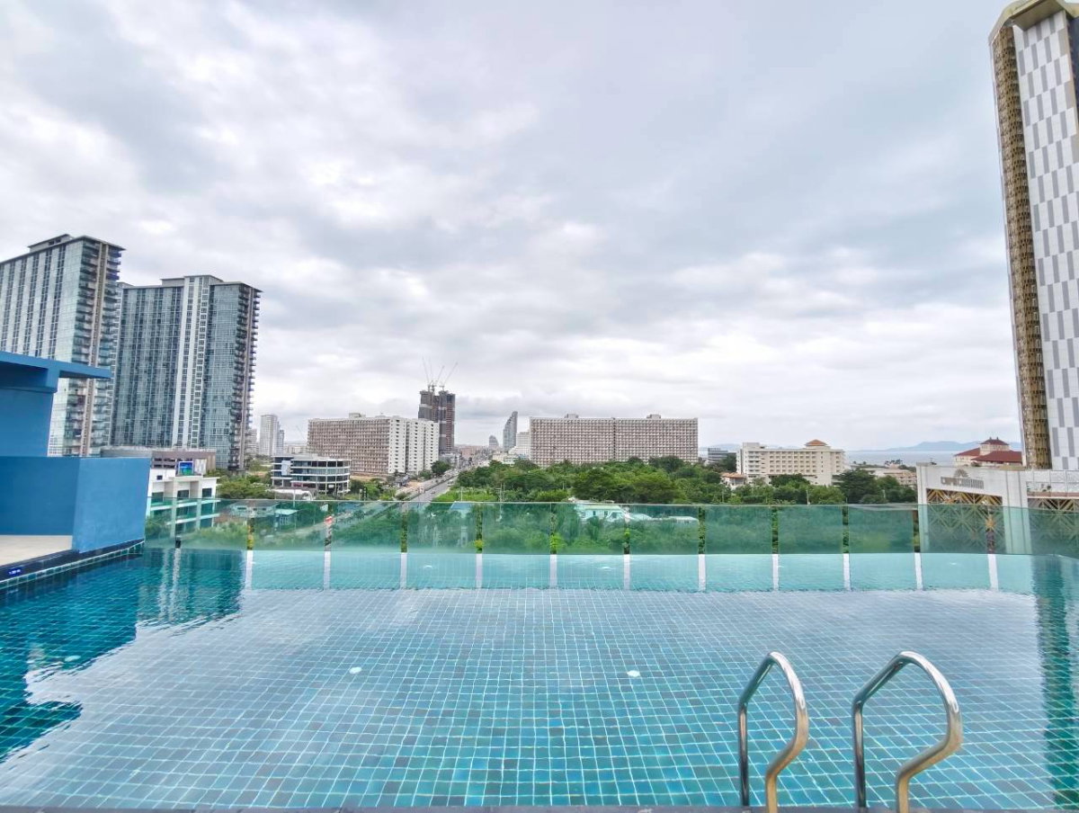 รูป คอนโดให้เช่า Acqua จอมเทียน วิวสระ พร้อมเฟอร์นิเจอร์ ใกล้หาด 13,000 บาท/เดือน - รูปที่ 18/21