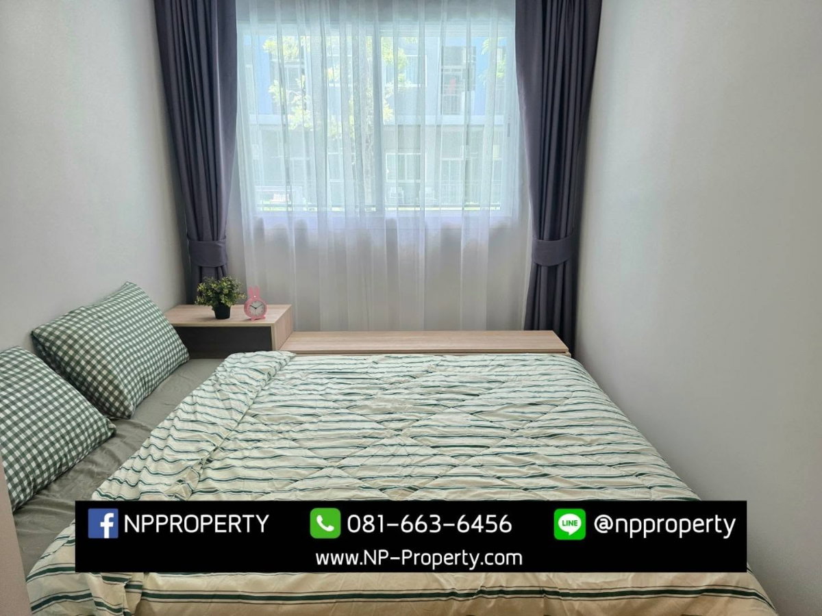 รูป 🏡🌿 ชั้น 1 วิวสวนแบบนี้มีไม่กี่ห้อง! ระเบียงกว้าง ห้องใหญ่ 28 ตร.ม. 😍✨  💰 เช่าเพียง 8,000 บาท/เดือน - รูปที่ 3/19