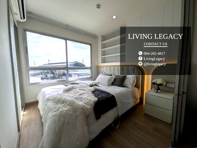 Condos for sale : TFD99Z Condo for Sale Lumpini Place Srinakarin - Huamark Station, 1 Bed 26 sqm, Floor 6, Building A, BTS Hua Mak View, THB 2.29M