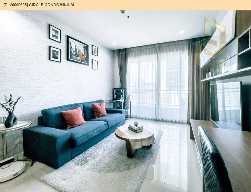 รูป DL26090605 ให้เช่าคอนโด เซอร์เคิล คอนโดมิเนียม (Circle Condominium) ใกล้ MRT เพชรบุรี พร้อมเข้าอยู่ โทรด่วน 0653619502 LineID @952jdxxk - รูปที่ 2/5