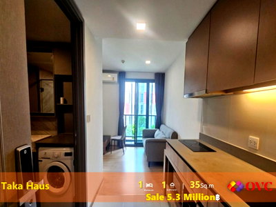Condos for sale : Sale! @ Taka Haus (BTS Ekamai)