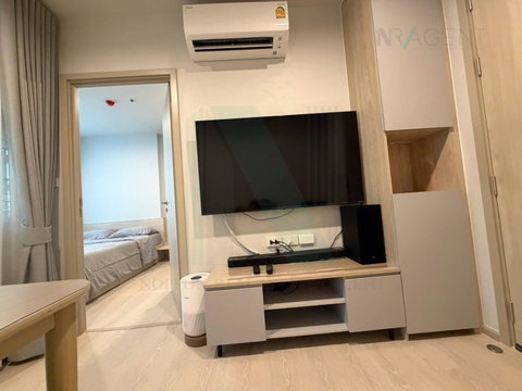 🚩 For Rent Condo NUE MEGA PLUS BANGNA Building 1, Floor 20,1 bed room, Room size 26 sqm