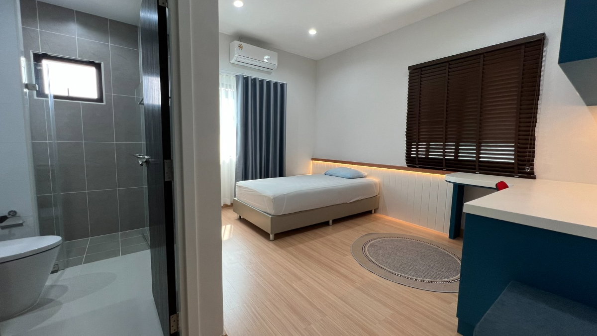 รูป านเดี่ยวสองชั้นหลังใหญ่ให้เช่า ทำเลสันปูเลย ใกล้ตลาดและแหล่งช้อปปิ้ง เพียง 37,000 บาท/เดือน  #ASP-H0816 - รูปที่ 15/26