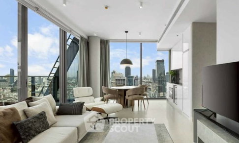 Pet-Friendly 25th-Floor 2-BR Tait Sathorn 12 Near BTS Saint Louis (ID 3083060)