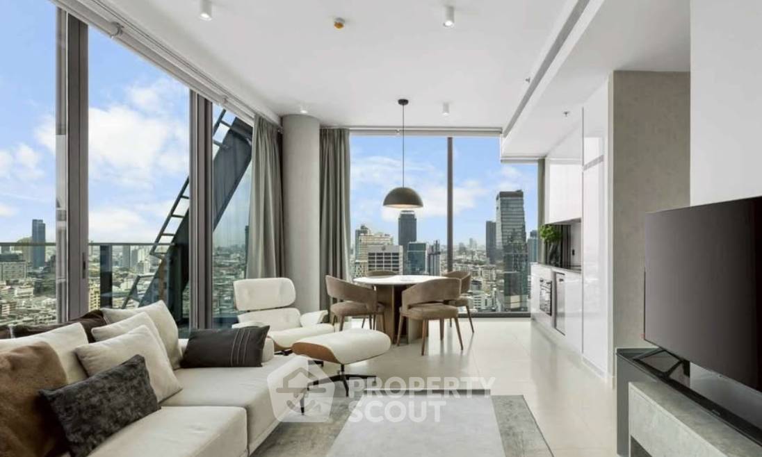 รูป คอนโด 2 ห้องนอน ชั้น 25 เลี้ยงสัตว์ได้ Tait Sathorn 12 ใกล้ BTS Saint Louis (ID 3083060) - รูปที่ 1/19