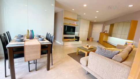 ให้เช่าคอนโด ริเวอร์ เฮเว่น อาคาร D ชั้น 18 3 ห้องนอน ขนาด 111.00 ตรม ใกล้ BTS สะพานตากสิน