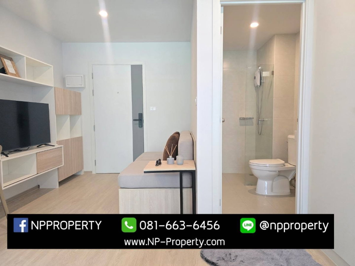 รูป 🏡🌿 ชั้น 1 วิวสวนแบบนี้มีไม่กี่ห้อง! ระเบียงกว้าง ห้องใหญ่ 28 ตร.ม. 😍✨  💰 เช่าเพียง 8,000 บาท/เดือน - รูปที่ 11/19