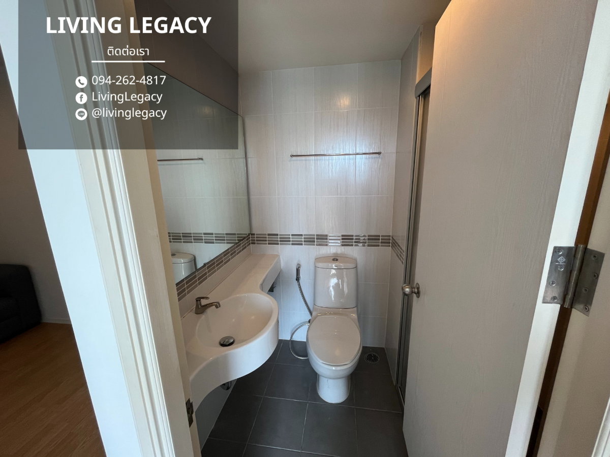 รูป TLP41O เช่าด่วน คอนโด Lumpini Place Srinakarin - Huamark Station 26 ตร.ม. | ชั้น 24 | 1 ห้องนอน | 1 ห้องน้ำ 10,000 บาท/เดือน line id : @livinglegacy - รูปที่ 7/7