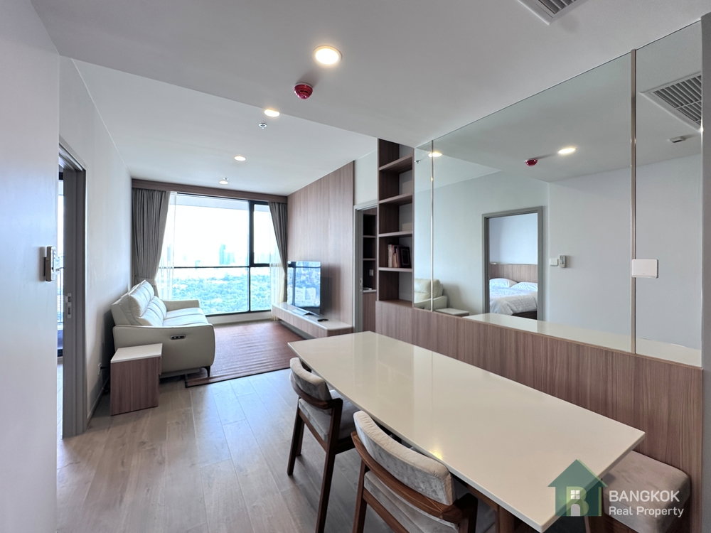 รูป ให้เช่าคอนโดห้องหัวมุม  2 ห้องนอน The Crown Residences MRT ลุมพินี - รูปที่ 1/21