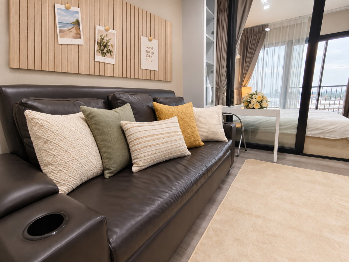 picture ✨ Condo for rent The Politan Rive # Politan rive  🏙 Not too high and not too low💕 - 4/8