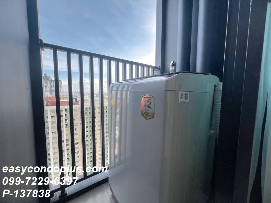 รูป 💥 [ 𝐏-𝟏𝟑𝟕𝟖𝟑𝟖 ] FOR RENT : The Rich Rama 9-Srinakarin วิวเมืองสวย! ใกล้ APL หัวหมาก 𝟏𝟔,𝟎𝟎𝟎 บาท/ด. | Line @easycondoplus | 099-229-6397 - รูปที่ 8/8