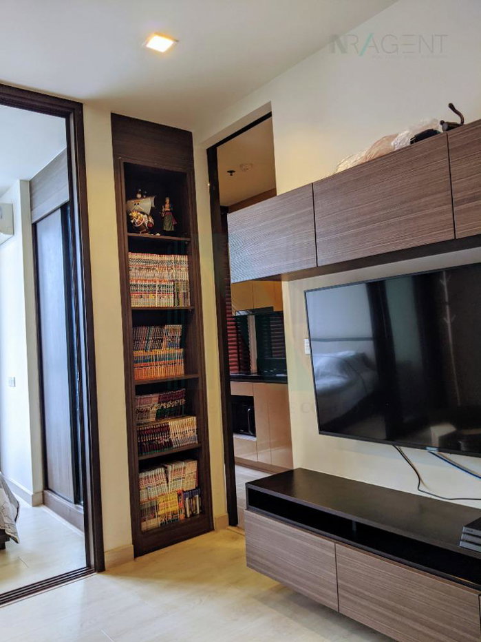 รูป 🚩 ให้เช่าคอนโด เดอะ ไลน์ สุขุมวิท 71 อาคาร 1 ชั้น 18 1 ห้องนอน ขนาด 30.00 ตรม ใกล้ W-District - รูปที่ 3/8
