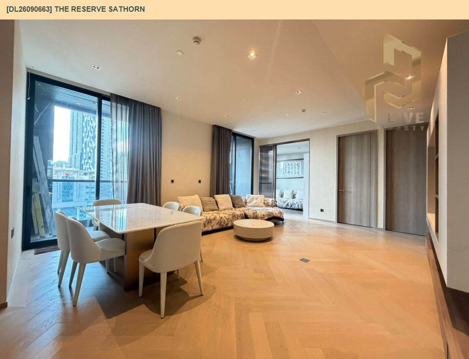 รูป DL26090663 ขายคอนโด เดอะ รีเซิร์ฟ สาทร (The Reserve Sathorn) ใกล้ BTS ช่องนนทรี พร้อมเข้าอยู่ โทรด่วน 0614453194 LineID @952jdxxk - รูปที่ 2/21