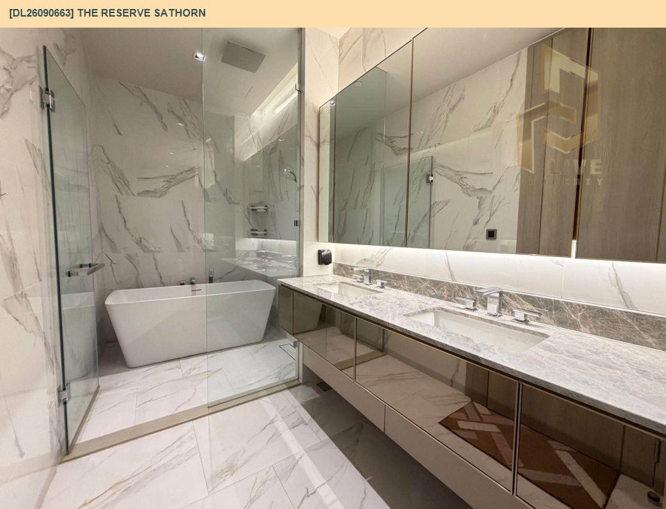 รูป DL26090663 ขายคอนโด เดอะ รีเซิร์ฟ สาทร (The Reserve Sathorn) ใกล้ BTS ช่องนนทรี พร้อมเข้าอยู่ โทรด่วน 0614453194 LineID @952jdxxk - รูปที่ 11/21
