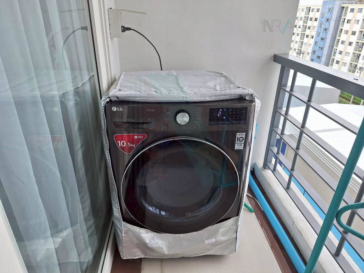 รูป 📌 ให้เช่าคอนโด แอร์ลิงค์ เรสซิเดนซ์ อาคาร 1 ชั้น 8 1 ห้องนอน ขนาด 36 ตรม ใกล้ โรงเรียนสารสาสน์วิเทศร่มเกล้า - รูปที่ 8/8