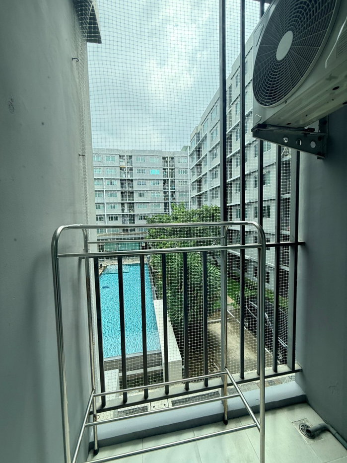 รูป ให้เช่า ดีคอนโด รามอินทรา วิวสระ ทำเลดี ใกล้MRTมัยลาภ ห้องสวย เฟอร์นิเจอร์ครบ 7,000/เดือน - รูปที่ 12/12