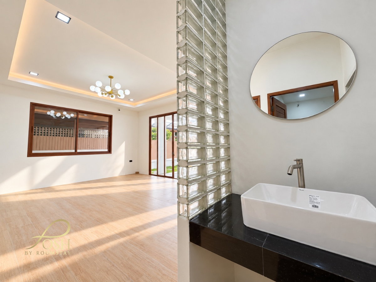 รูป ศรีสุชาติแกรนด์วิว 3 Srisuchart3 บ้านแฝดรีโนเวทใหม่ในสไตล์อบอุ่น มาพร้อมมุมสวนหน้าบ้าน ทำเลใกล้สามกอง รัษฎา บายพาส - รูปที่ 16/37