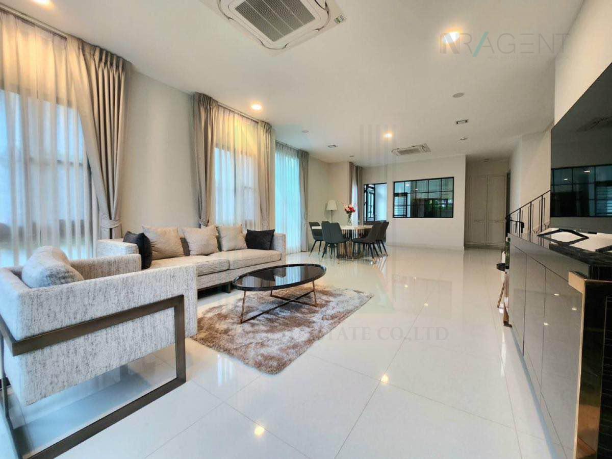 รูป ให้เช่าบ้านเดี่ยว 2 ชั้น นันทวัน พระราม9-กรุงเทพกรีฑาตัดใหม่ 4 ห้องนอน 5 ห้องน้ำ - รูปที่ 2/8