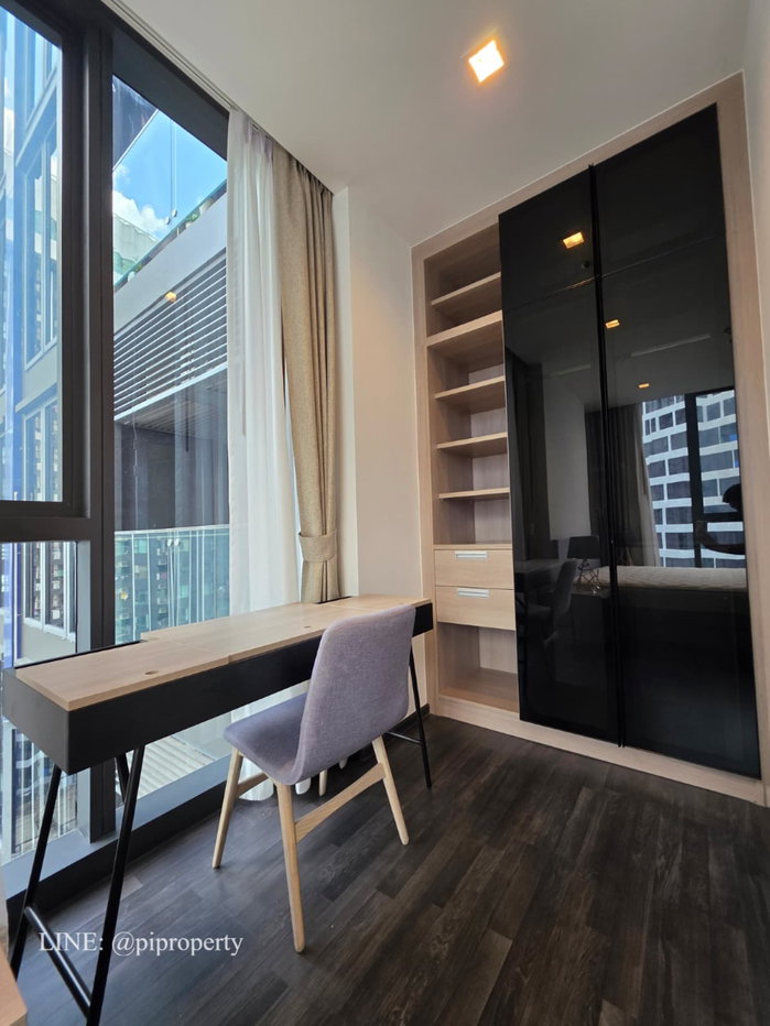 picture Fully furnished 2Bedroom unit for rent in THE LINE Asoke-Ratchada for rent. - 2/24