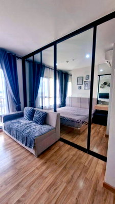 Condos for rent : Condo for Rent: Niche Mono Sukhumvit-Bearing., 12A floor, pool view. Fully furnished and ready to move in, Located 350 meters from BTS Bearing.