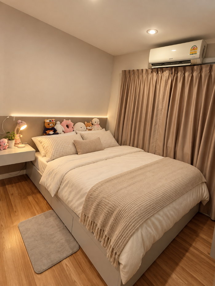 รูป ✨ ขาย V Condo Ladkrabang Phase A  ชั้น 8 วิวเปิด เห็นเครื่องบินไม่โดนบัง ✈️ - รูปที่ 3/10